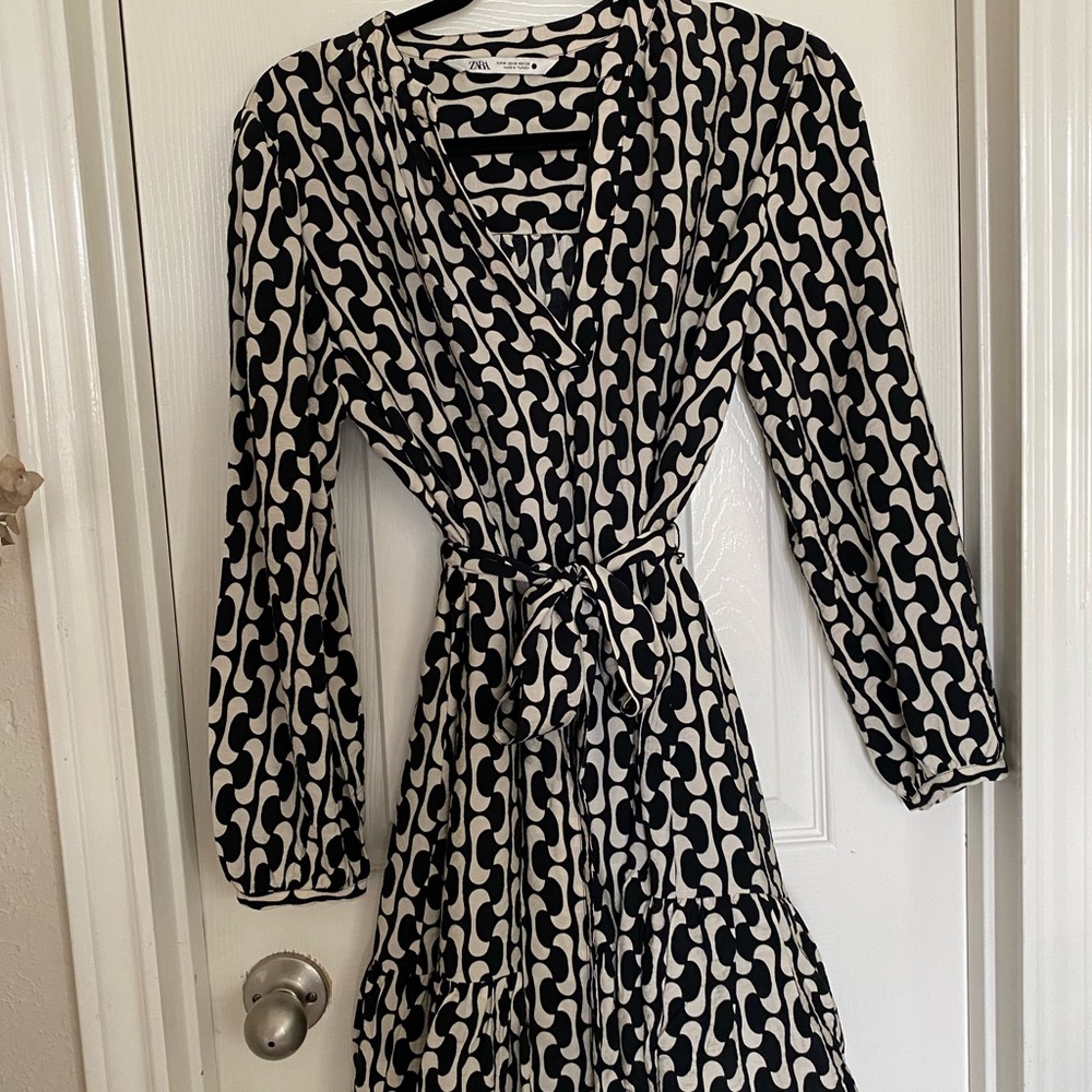 Zara | Print short dress
